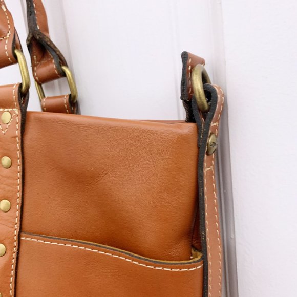 Patricia Nash Tan Carducci Heritage Collection Tote Bag - Picture 3 of 11